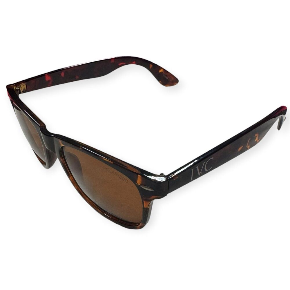 IVC Polarized Tortoise Shell Sunglasses Brown Lenses